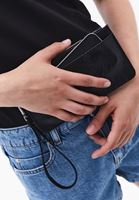 Bayan Siyah Kartlık Detaylı Cüzdan