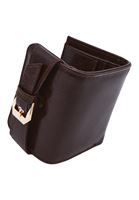 Bayan Kahverengi Tokalı Cüzdan