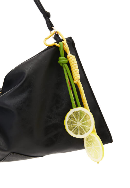 Çok Renkli Charm Detaylı Çanta Aksesuarı