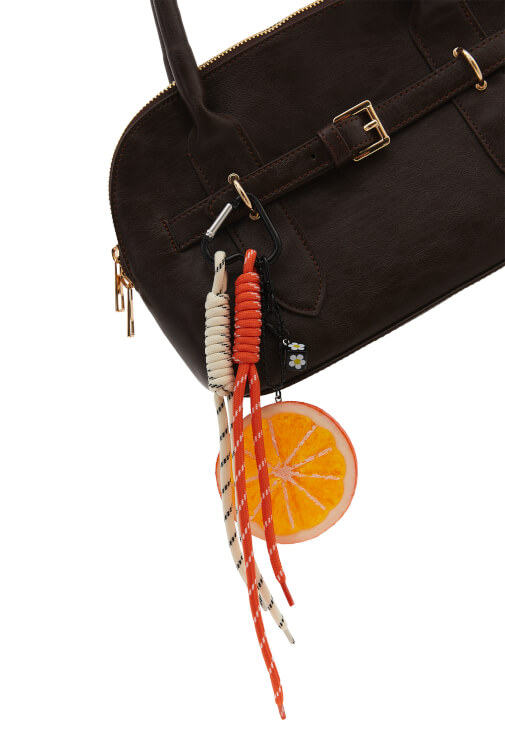 Çok Renkli Charm Detaylı Çanta Aksesuarı