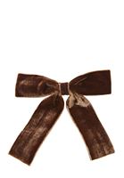 Bayan Kahverengi Fiyonk Detaylı Saç Tokası