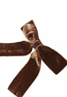 Bayan Kahverengi Fiyonk Detaylı Saç Tokası
