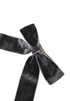 Bayan Gri Fiyonk Detaylı Saç Tokası