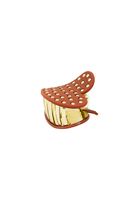 Bayan Turuncu Mandal Saç Tokası