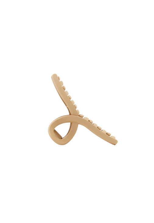 Krem Mandal Saç Tokası