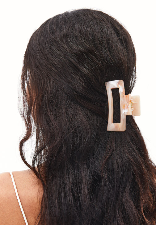 Turuncu Mandal Saç Tokası