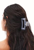 Bayan Gri Mandal Saç Tokası