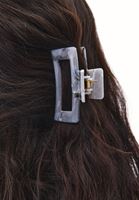 Bayan Gri Mandal Saç Tokası