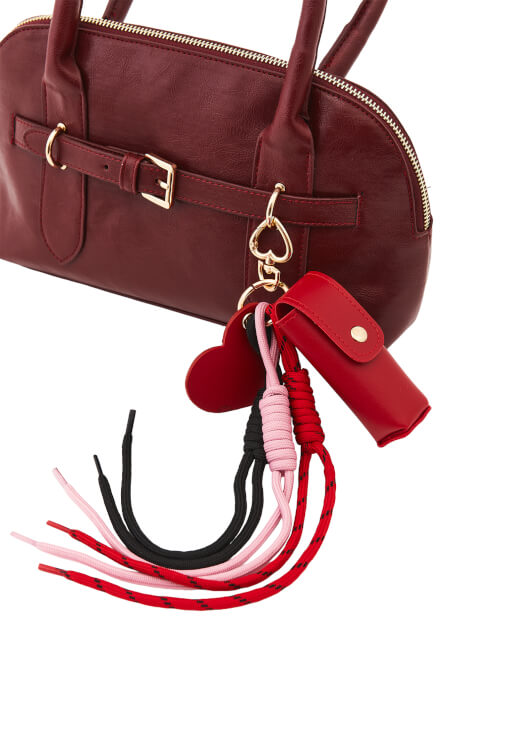 Kırmızı Rujluk Detaylı Anahtarlık