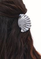 Bayan Gri Mandal Saç Tokası