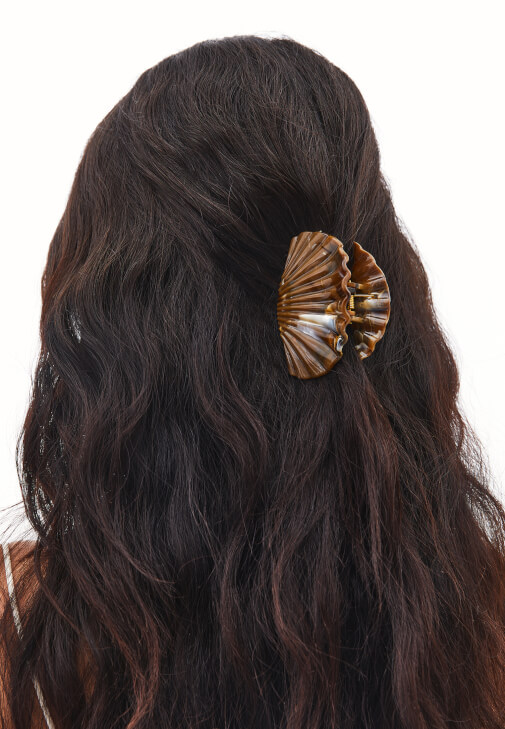 Yeşil Mandal Saç Tokası