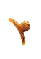 Bayan Kahverengi Mandal Saç Tokası