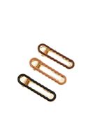 Bayan Kahverengi Çoklu Toka Seti