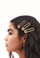 Bayan Pembe Çoklu Toka Seti