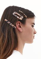 Bayan Pembe Çoklu Saç Tokası