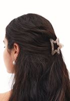 Bayan Bej Sim Detaylı Yıldız Toka