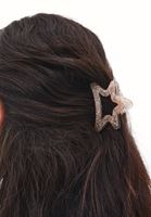 Bayan Bej Sim Detaylı Yıldız Toka