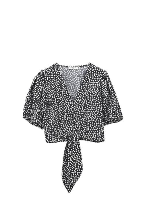 Modal Bluz ve Modal Balon Etek Kombini