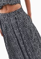 Bayan Çok Renkli Modal Yüksek Bel Balon Etek