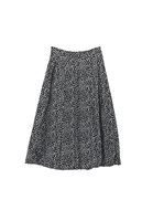 Bayan Çok Renkli Modal Yüksek Bel Balon Etek