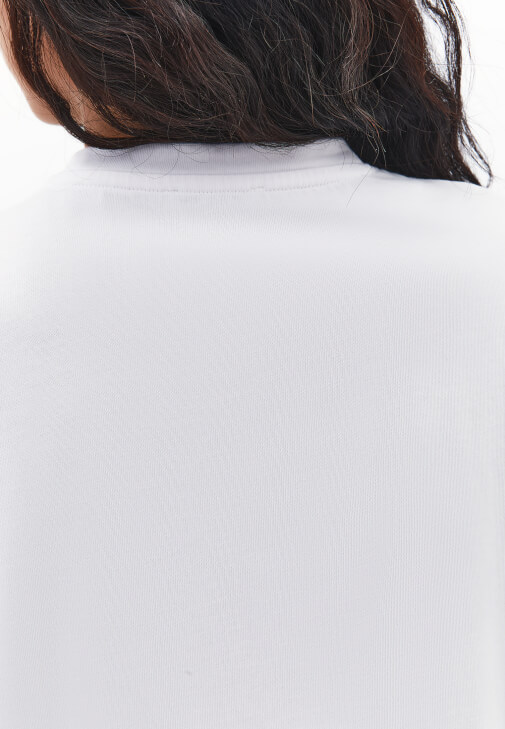 Baskılı Boyfriend Tişört ve Pantolon Kombini