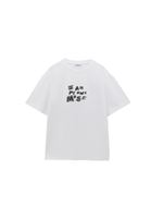 Boyfriend Tişört ve Dantel Etek Kombini