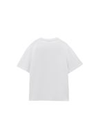 Boyfriend Tişört ve Dantel Etek Kombini