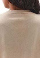 Bayan Bej Boyfriend Baskılı Tişört