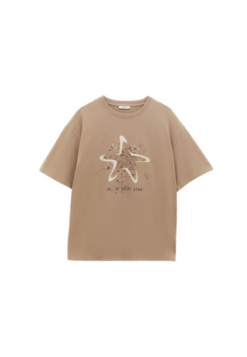 Boyfriend Tişört ve Denim Pantolon Kombini