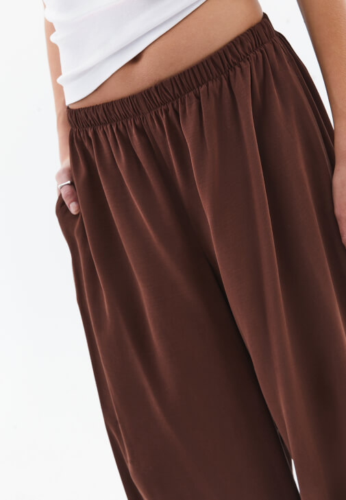 Büzgü Detaylı Balon Pantolon - Görsel 3