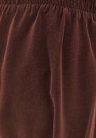 Bayan Kahverengi Büzgü Detaylı Balon Pantolon