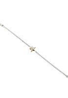 Bayan Çok Renkli Taşlı Yıldız Bileklik