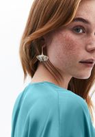 Bayan Altın Sallantılı Küpe