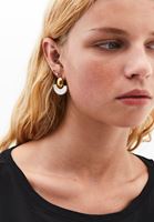 Bayan Altın Sallantılı Küpe