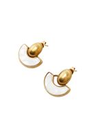 Bayan Altın Sallantılı Küpe