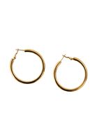 Bayan Altın Halka Küpe