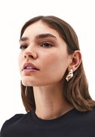 Bayan Altın Sallantılı Küpe