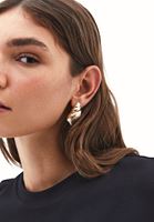 Bayan Altın Sallantılı Küpe