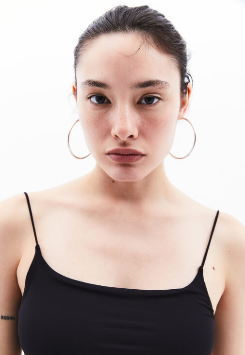 Gümüş Halka Küpe