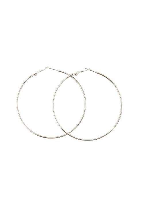 Gümüş Halka Küpe