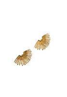 Bayan Altın Sallantılı Küpe