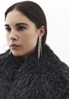 Bayan Gümüş Sallantılı Küpe