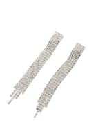 Bayan Gümüş Sallantılı Küpe