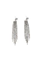 Bayan Gümüş Sallantılı Küpe