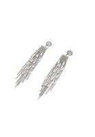 Bayan Gümüş Sallantılı Küpe