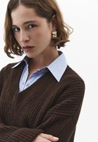 Bayan Krem Sallantılı Küpe