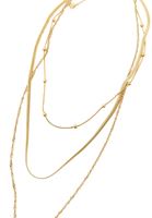 Bayan Altın Çoklu Kolye Seti