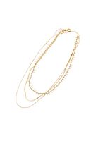 Bayan Altın Çoklu Kolye Seti