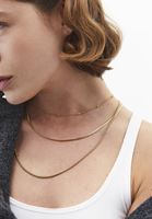 Bayan Altın Çelik Çoklu Kolye Seti