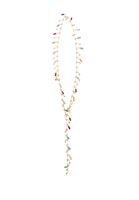 Bayan Altın Taşlı Uzun Kolye